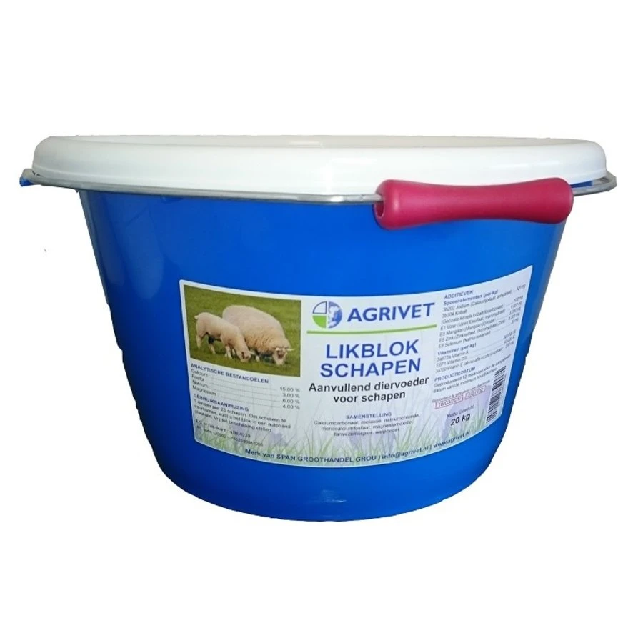 Agrivet Likemmer Schapen 20KG 1 Agrivet Likemmer Schapen 20KG