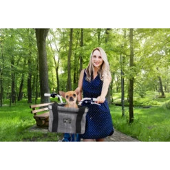 All For Paws Travel Dog - Easy-go Fietsmand -Excellent || Trixie Winkel all for paws travel dog easy go fietsmand 2