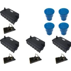 AllesTegenOngedierte.nl Compleet Rattenklem Pakket - Veilig Plus