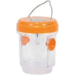 AllesTegenOngedierte.nl Herbruikbare Fruitvlliegjesval Met Led Lampje En Zonnecel