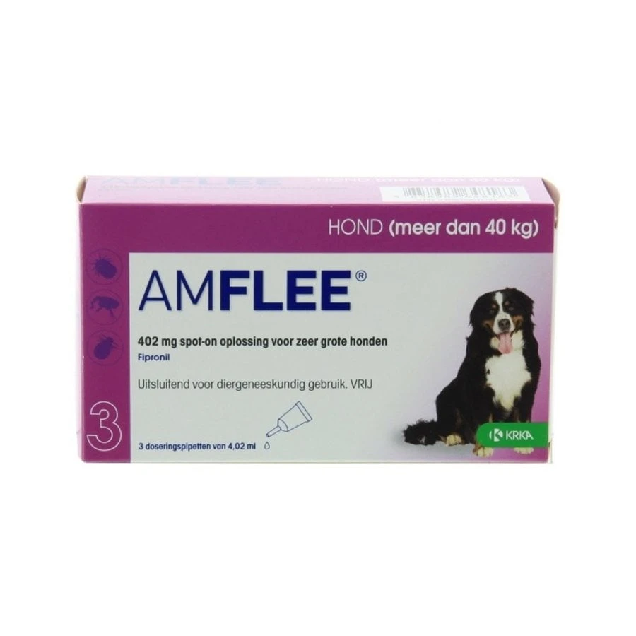 Amflee Hond XL 3x402mg >40kg 1 Amflee Hond XL 3x402mg >40kg