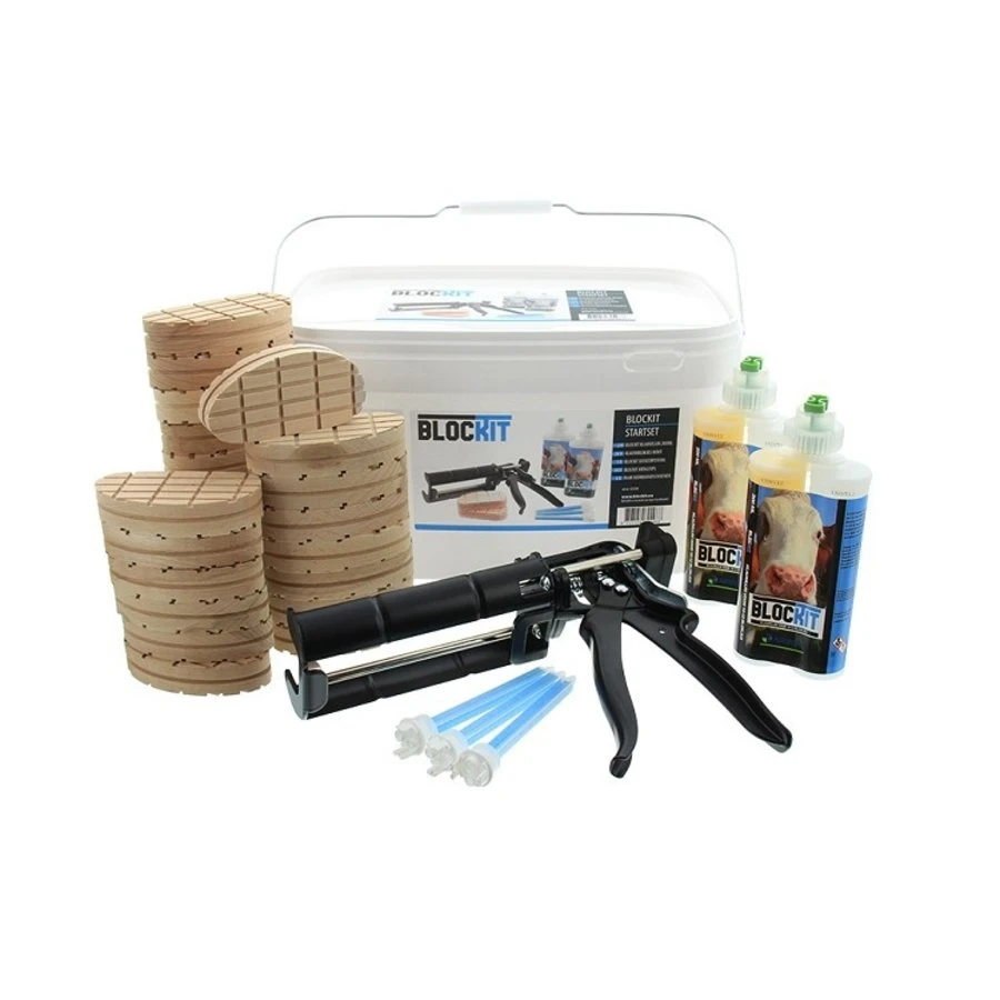 Blockit Klauwlijm 210ml Startset 1 Blockit Klauwlijm 210ml Startset