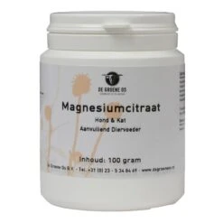 De Groene Os Magnesiumcitraat Hond & Kat 100gr