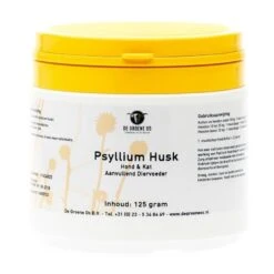 De Groene Os Psyllium Husk Hond & Kat 125gr