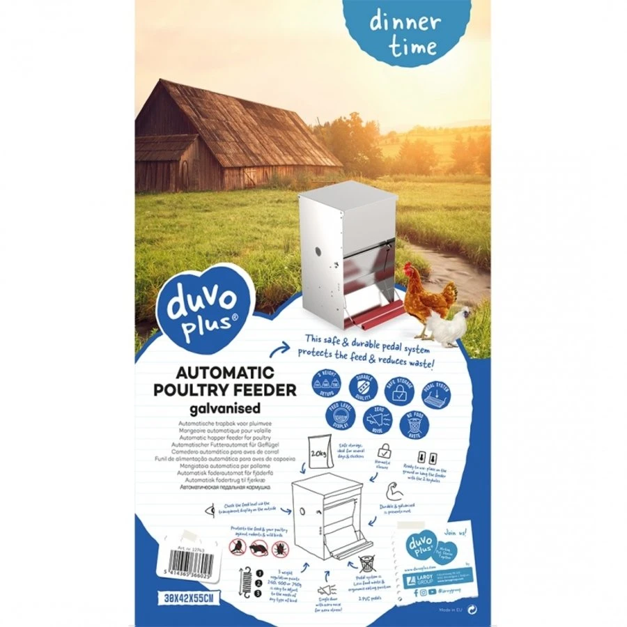 Duvo+ Automatische Trapbak Gegalvaniseerd 4 Duvo+ Automatische Trapbak Gegalvaniseerd - Afbeelding 4