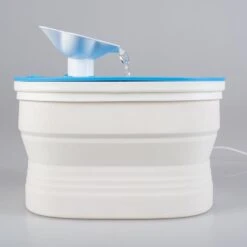 Duvo+ Vouwbare Waterfontein | 2 Liter Inhoud -Excellent || Trixie Winkel duvo vouwbare waterfontein 2 liter inhoud 4