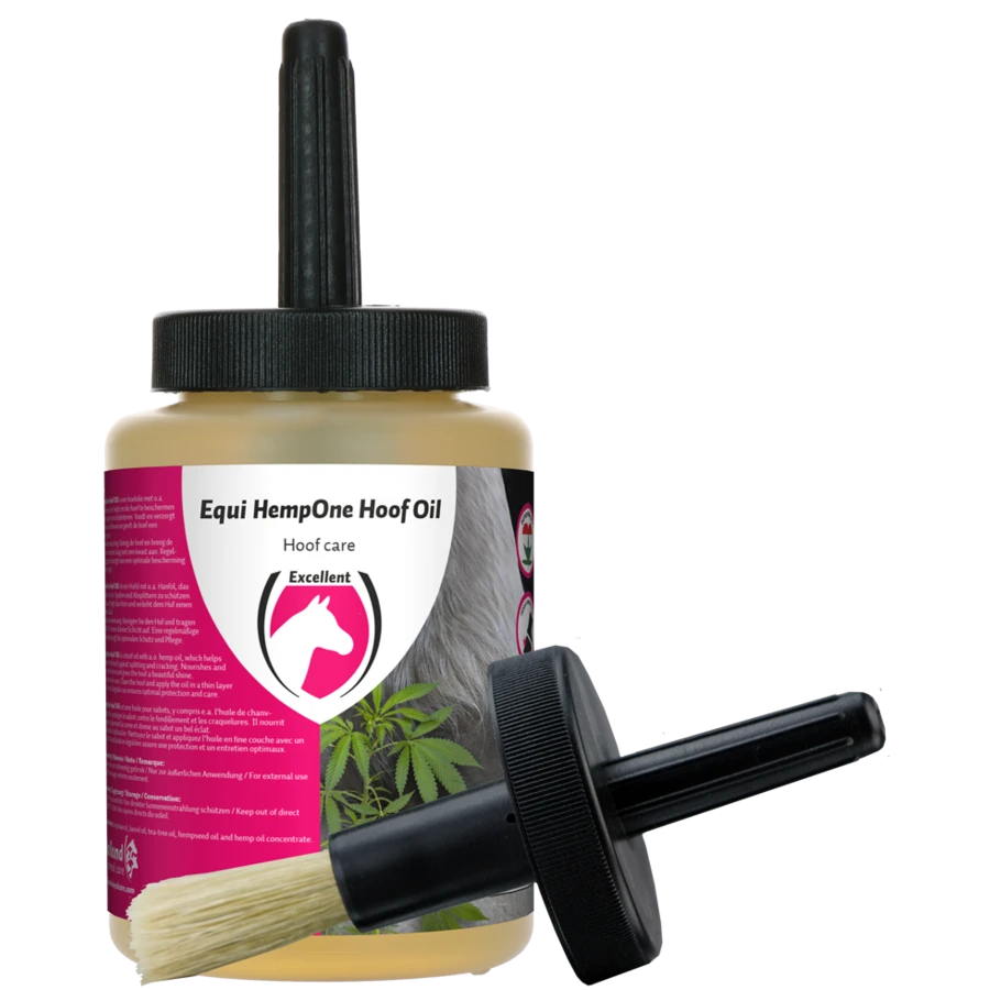 Excellent Equi Hempone Hoef Olie Met Kwast 1 Excellent Equi Hempone Hoef Olie Met Kwast