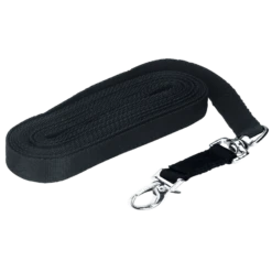 Excellent Longeerlijn Zwart Met Muskuton