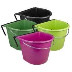 H.A.C. Voerbak 15 Liter Met Hengsel En Ophanghaken