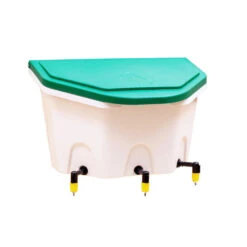 Junai.nl AviAqua Drinker 8 Liter Met Drie Drinknippels | Voor Pluimvee