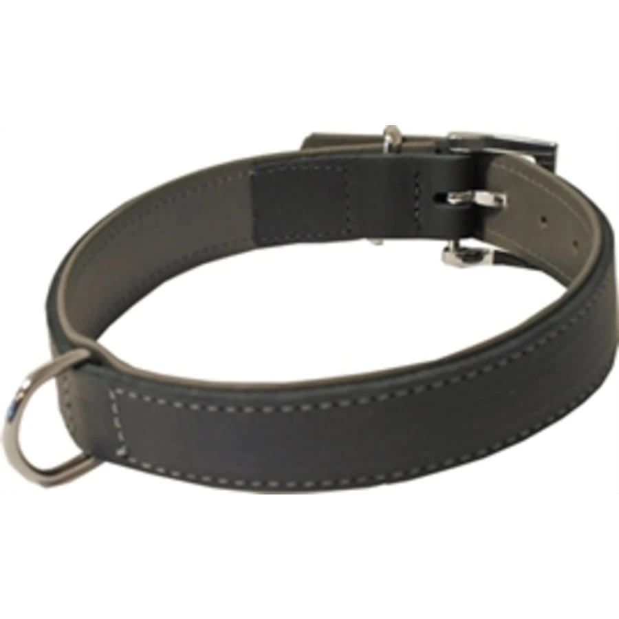 Junai.nl Hondenhalsband Soft Gevoerd Zwart / Grijs 1 Junai.nl Hondenhalsband Soft Gevoerd Zwart / Grijs
