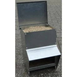 Junai.nl Metalen Voerhopper 8 Kg Trapbakmodel -Excellent || Trixie Winkel junainl metalen voerhopper 8 kg trapbakmodel 2