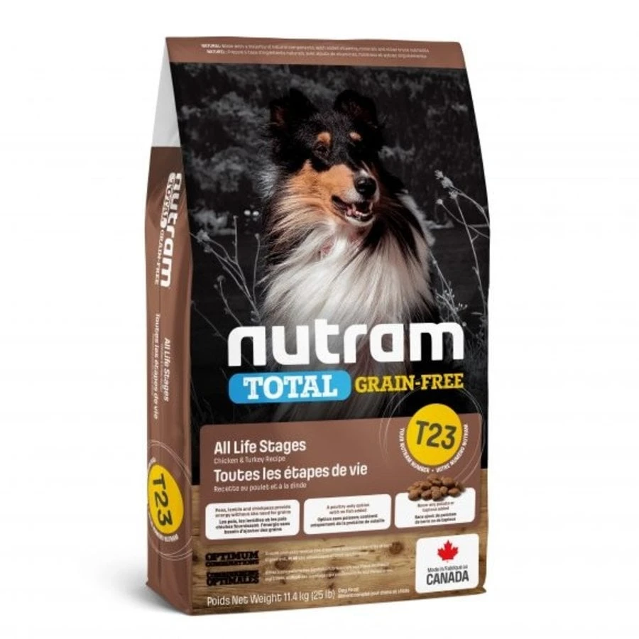 Nutram Grain Free Turkey En Chicken T23 2 Nutram Grain Free Turkey En Chicken T23 - Afbeelding 2