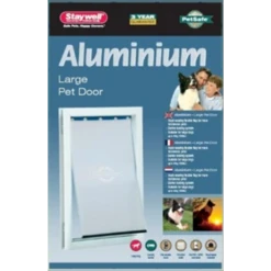 Petsafe Hondenluik Tot 45 Kg Aluminium Wit 640