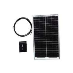 Portek Zonnepaneel 25W+ Regelaar Voor Scare Man Vogelverschrikker