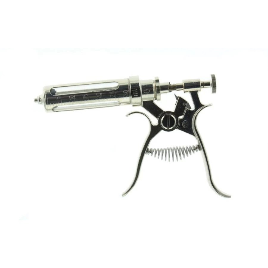 Roux Revolver Injectie Pistool 30 Ml (0,5 -2,5 Ml) 1 Roux Revolver Injectie Pistool 30 Ml (0,5 -2,5 Ml)