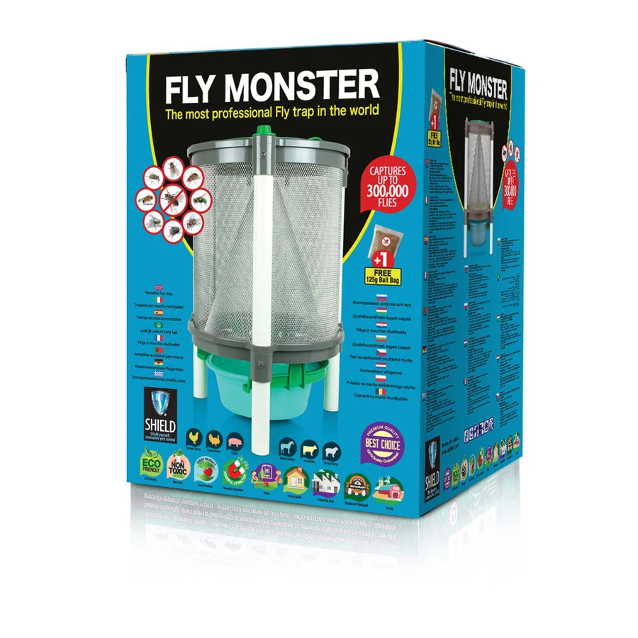 Shield Fly Monster Extra Grote Vliegenval 1 Shield Fly Monster Extra Grote Vliegenval