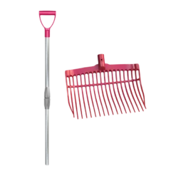 Vplast Mestvork Kunststof Zwart Met Aluminium Steel -Excellent || Trixie Winkel vplast mestvork kunststof zwart met aluminium stee 3